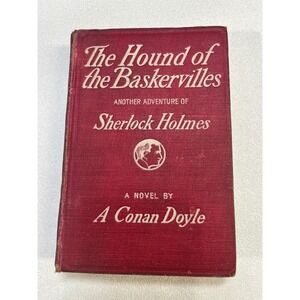 The Hound of the Baskervilles A Novel by A Conan Doyle Vintage Hardcover